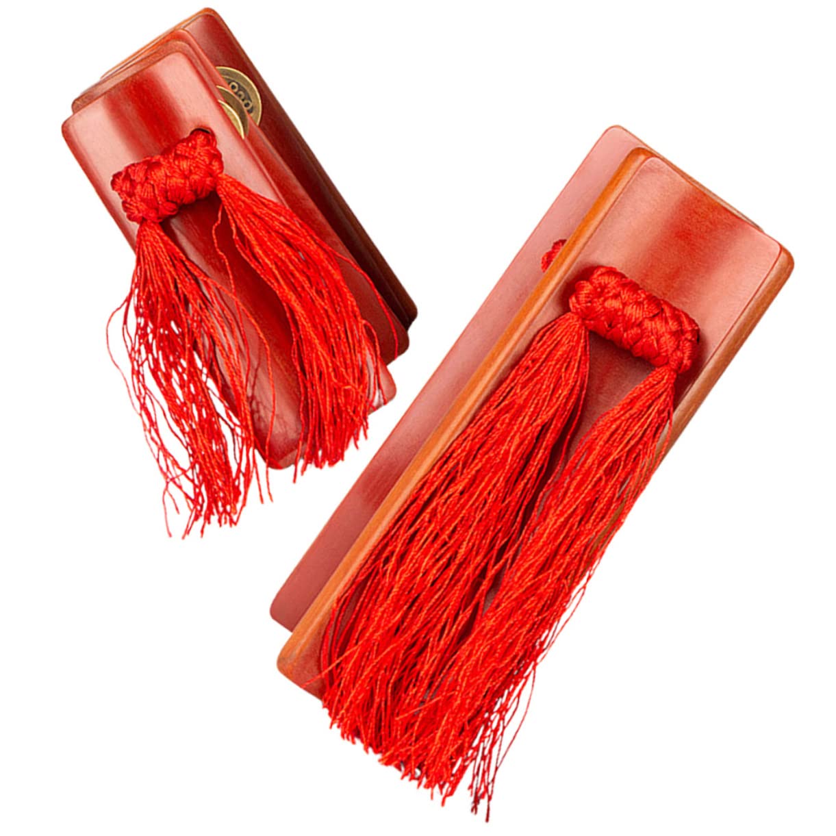 Badajo, instrumento de percusión, Badajo de mano Allegro s de bambú viejo for adultos Castañuelas for adultos Platos de bambú for 3 pares Generador de ruido Allegro tradicional China Kuaiban Bam