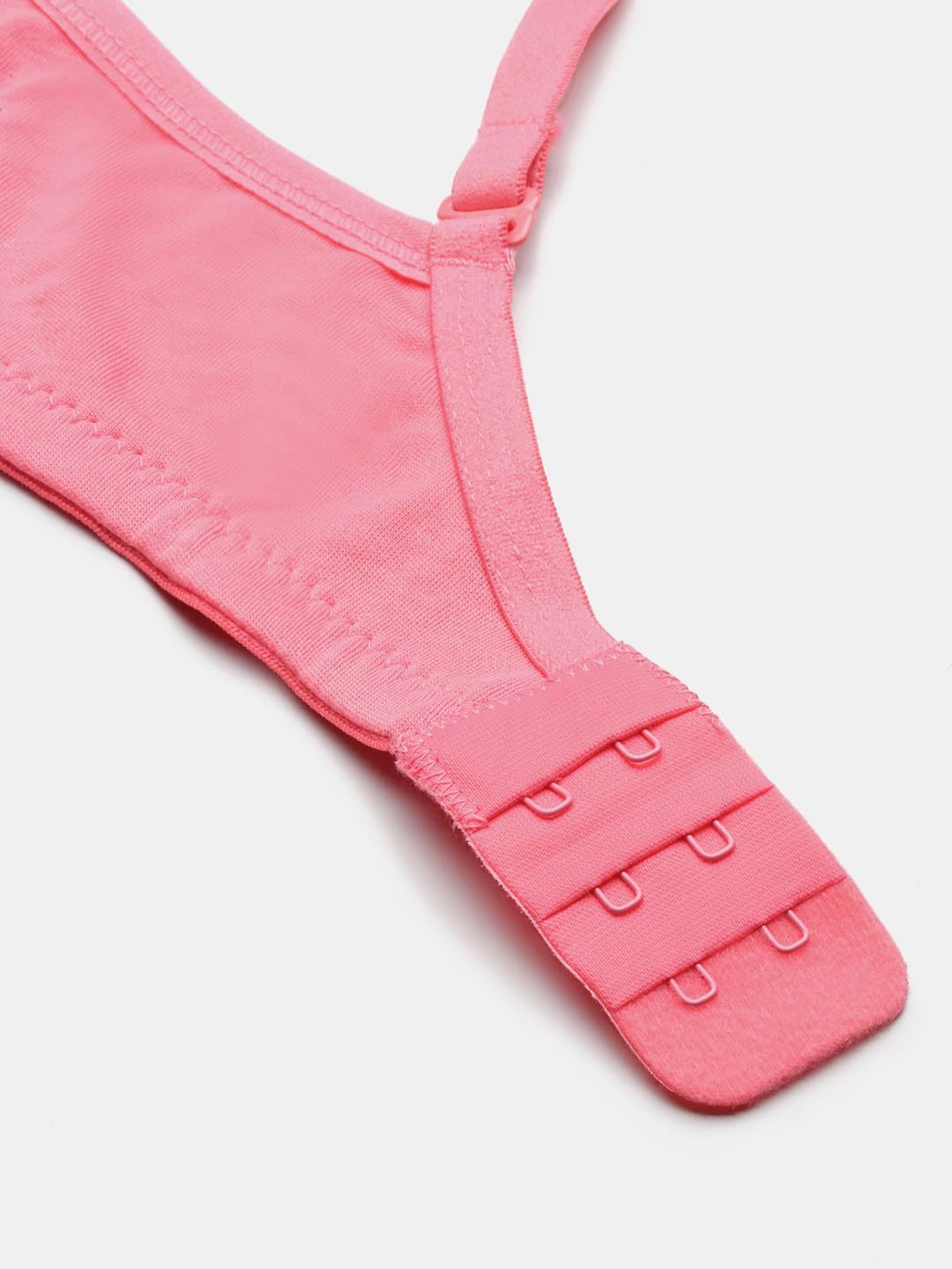Softline - Brasier de algodón para mujer, sin relleno, sin aros, paquete de 2 unidades, cobertura completa, cómodo, ligero y agradable al tacto, para uso diario