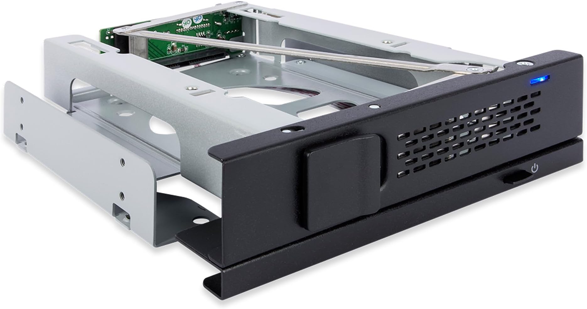 3 X Rack Mobile SATA 5,25 Pouces Sans Plateau Pour 1 X Baie De Disque Dur 3,5 Pouces Dock