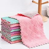 AIDEA Non Scratch Wire Dishcloth 12PK, Wire Dishwashing Rag for Wet and Dry, Dish Rags No Odor, Cleaning Steel Scrubber for Cookware, Sinks, Dishes, Stove Tops