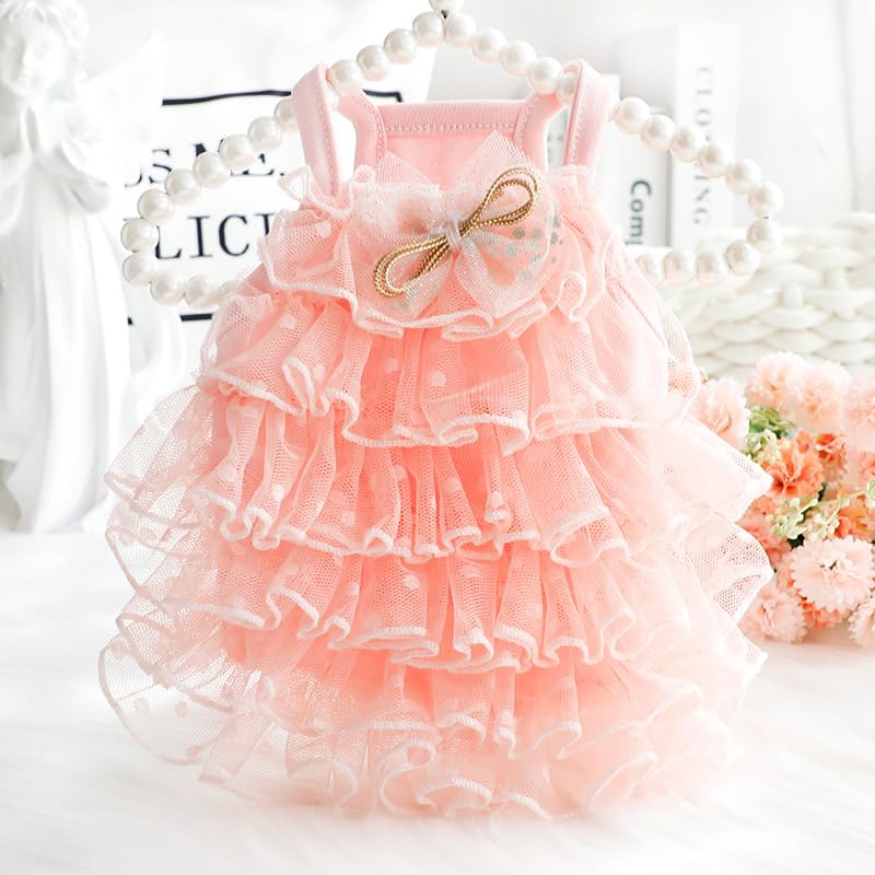Vestido de boda para perros pequeños XL azul miniatura 4