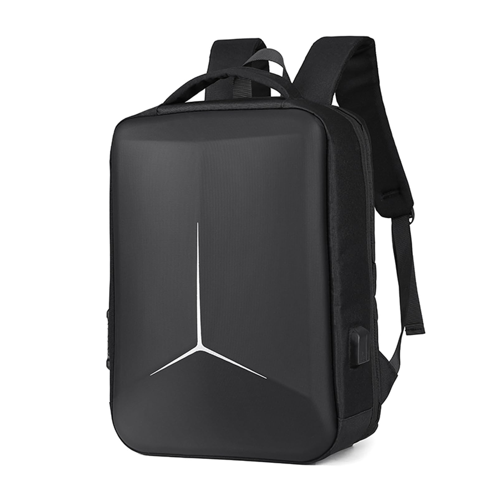 FANDARE Antirrobo Mochila Cabina Avion Mochila Portatil 15.6 Pulgadas Mochila de viaje con apertura de 180 grados Hombre Mujer Mochila con USB Bolsos para Negocio Trabajo Diario Viaje Mochila