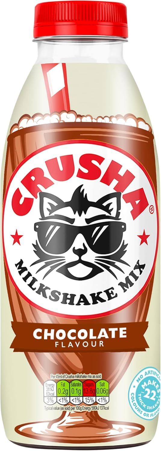 Crusha Milk Shake Syrup 1ltr (Chocolate, 1)
