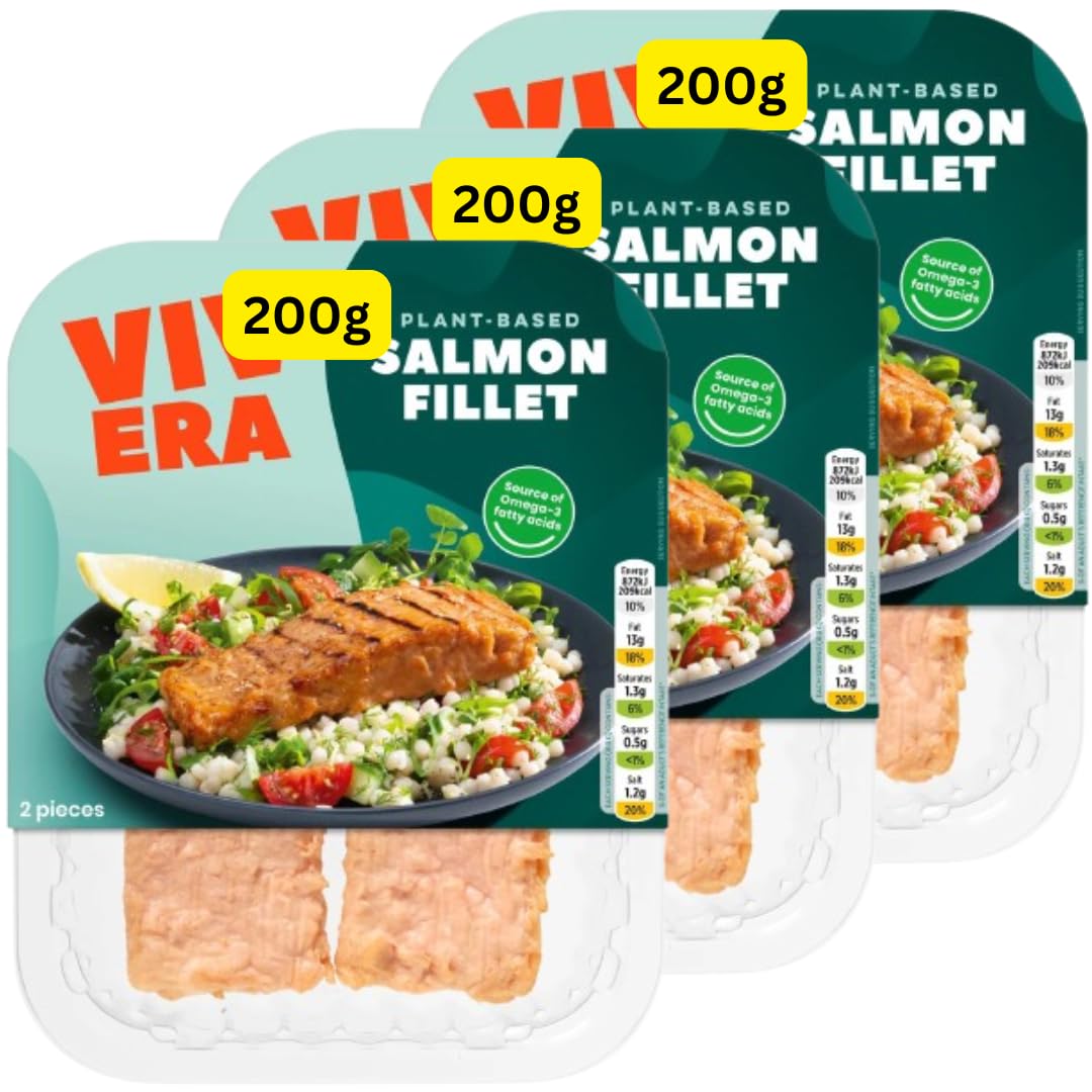 Plant Based Salmon Fillet 200g (3x200g)