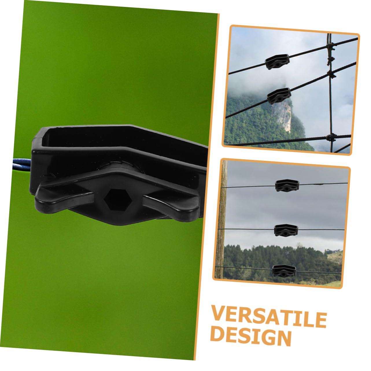 TOYANDONA 3 Set Tenditore Per Recinzione Design Portatile Facile Da Installare E Trasportare Per Manutenzione Flessibile Recinzioni E Stabilità Garantita E Sicurezza 8 Pezzi*3