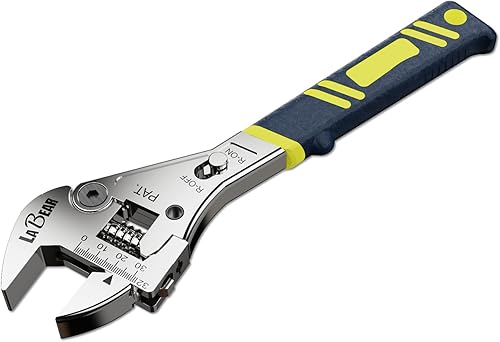 LABEAR - Llave ajustable de 10 pulgadas de largo x 1-14 pulgadas (1.260 in)