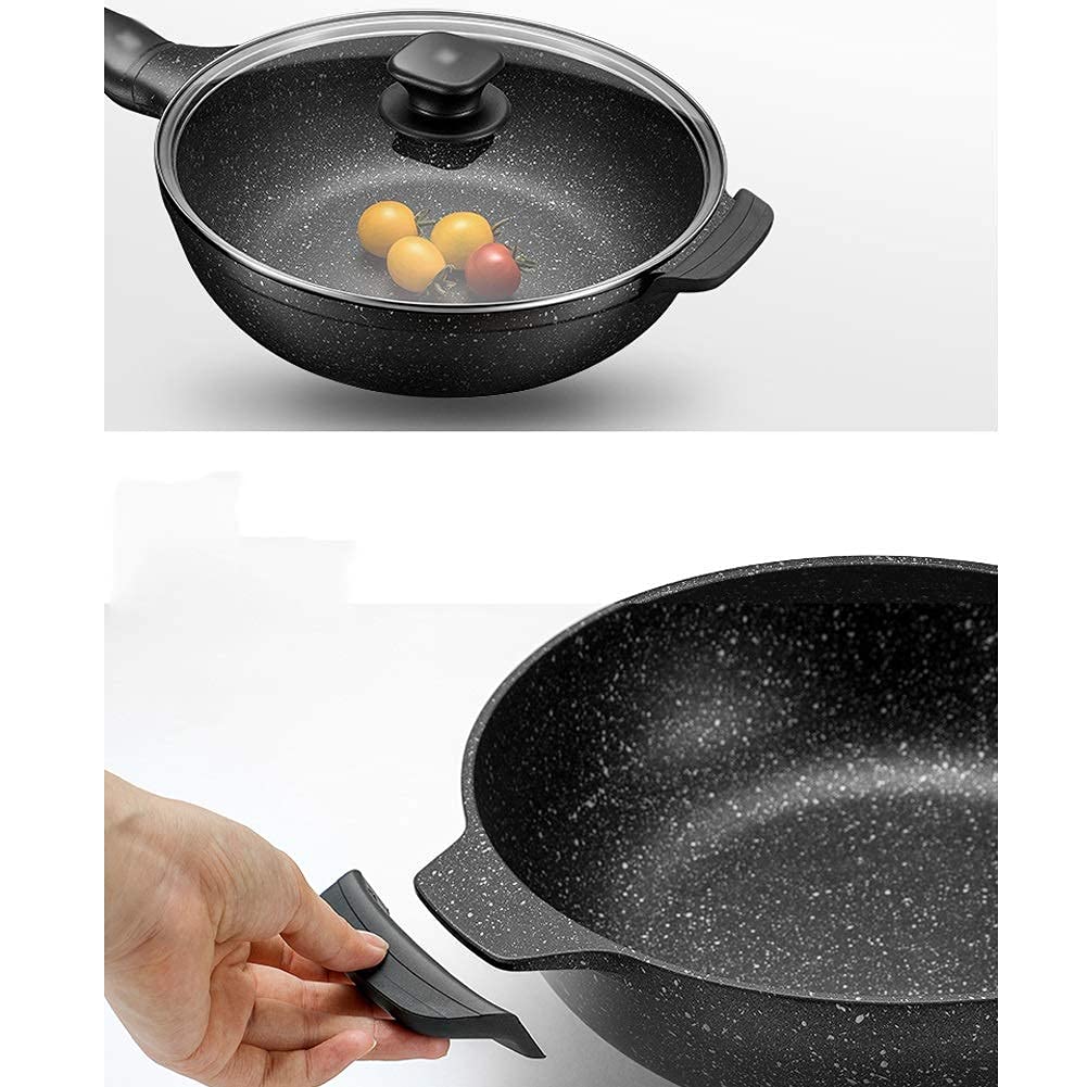 ノンスティック中華鍋 大きめ*3 Amazon｜中華なべ鍋ノンスティック中華なべ、ノンスティック誘導中華