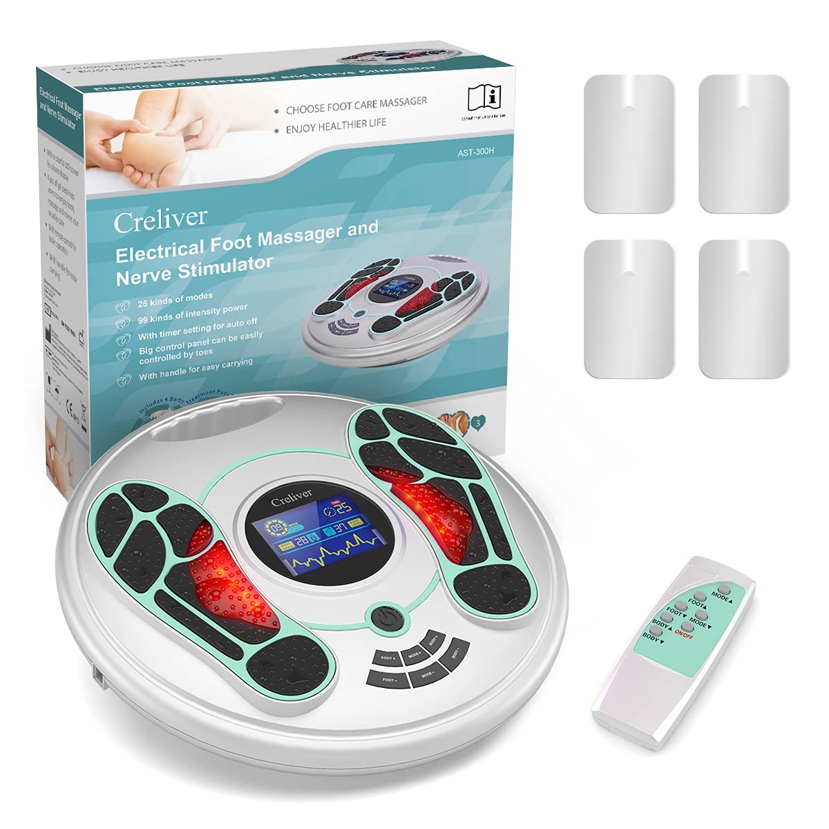 Buy Foot Circulation Stimulator (FDA) Electric Foot Massager with