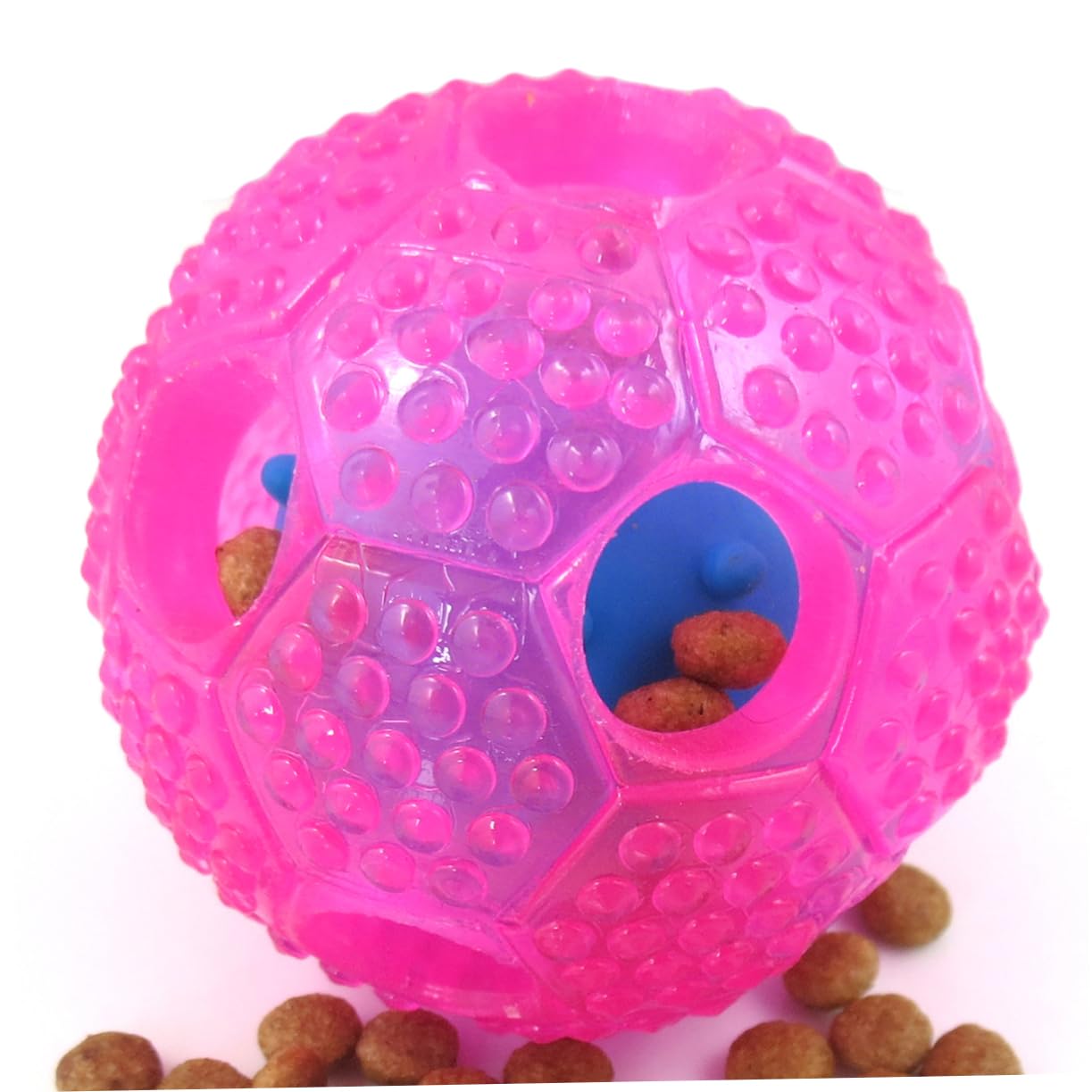 POPETPOP 2st Spielzeug Für Haustiere Leckerliball Für Hunde Leckerli-Spielzeug Für Hunde -Ball Für Abgebendes Spielzeug Ball Behandeln Spender Fußball