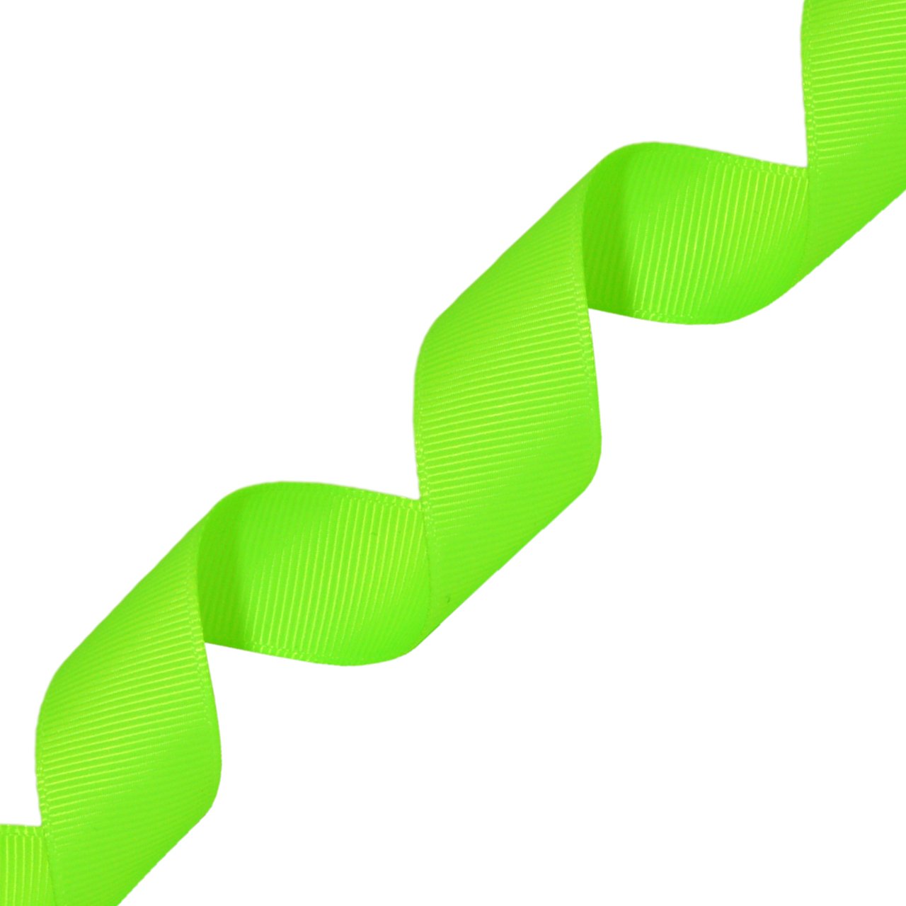 Morex RibbonNeon Grosgrain Ribbon, 7/8-Inch by 20-Yard, Key Lime
