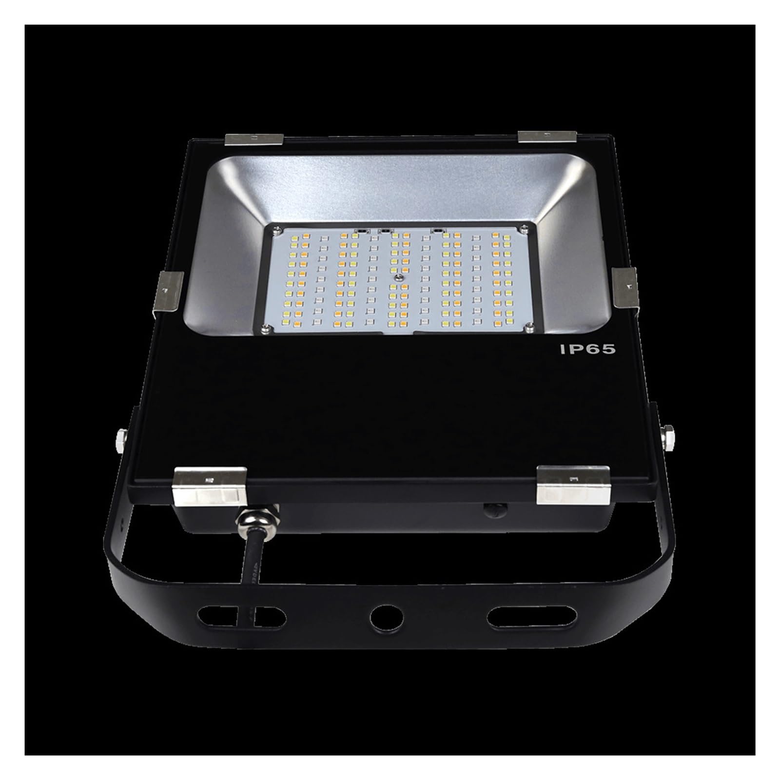 Luces de Seguridad 30W 50W WiFi Inteligente RGB + CCT Reflector LED (Zigbee 3.0) IP65 Iluminación De Paisaje Al Aire Libre A Prueba De Agua APLICACIÓN Control De Voz para Patio, jardín (Color : ZB-Bo