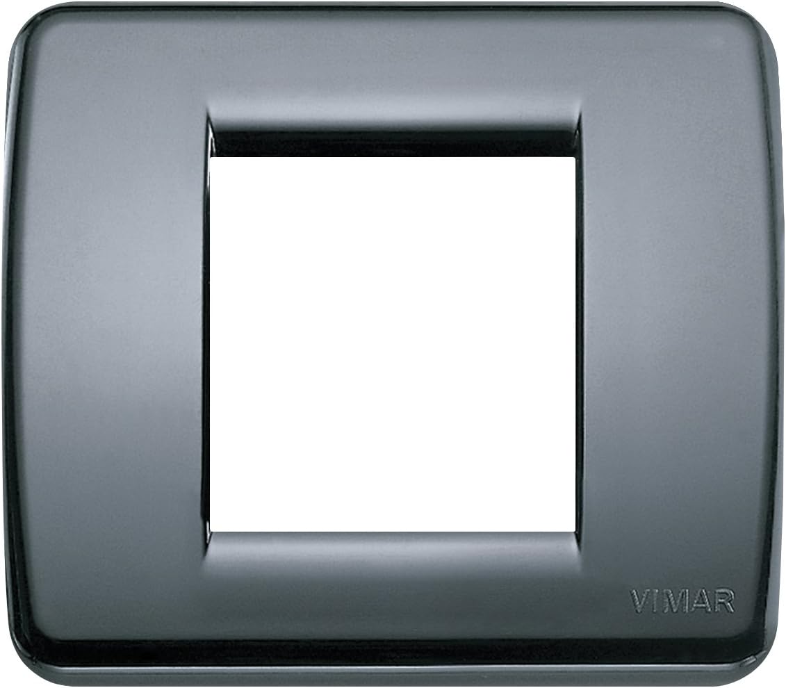VIMAR 17098.15 Rondo Plate, 1-2 Module, Graphite Grey