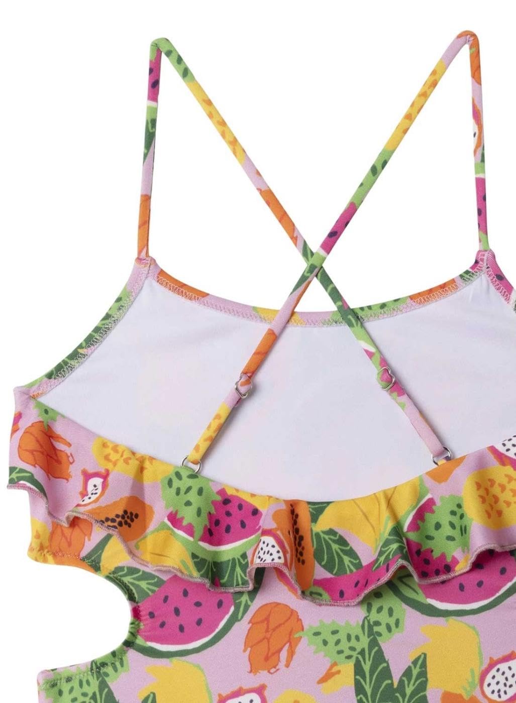 Pepe Jeans Maxi Fruit C.o. Swimsuit Maillot de Bain Fille (Lot de 1)