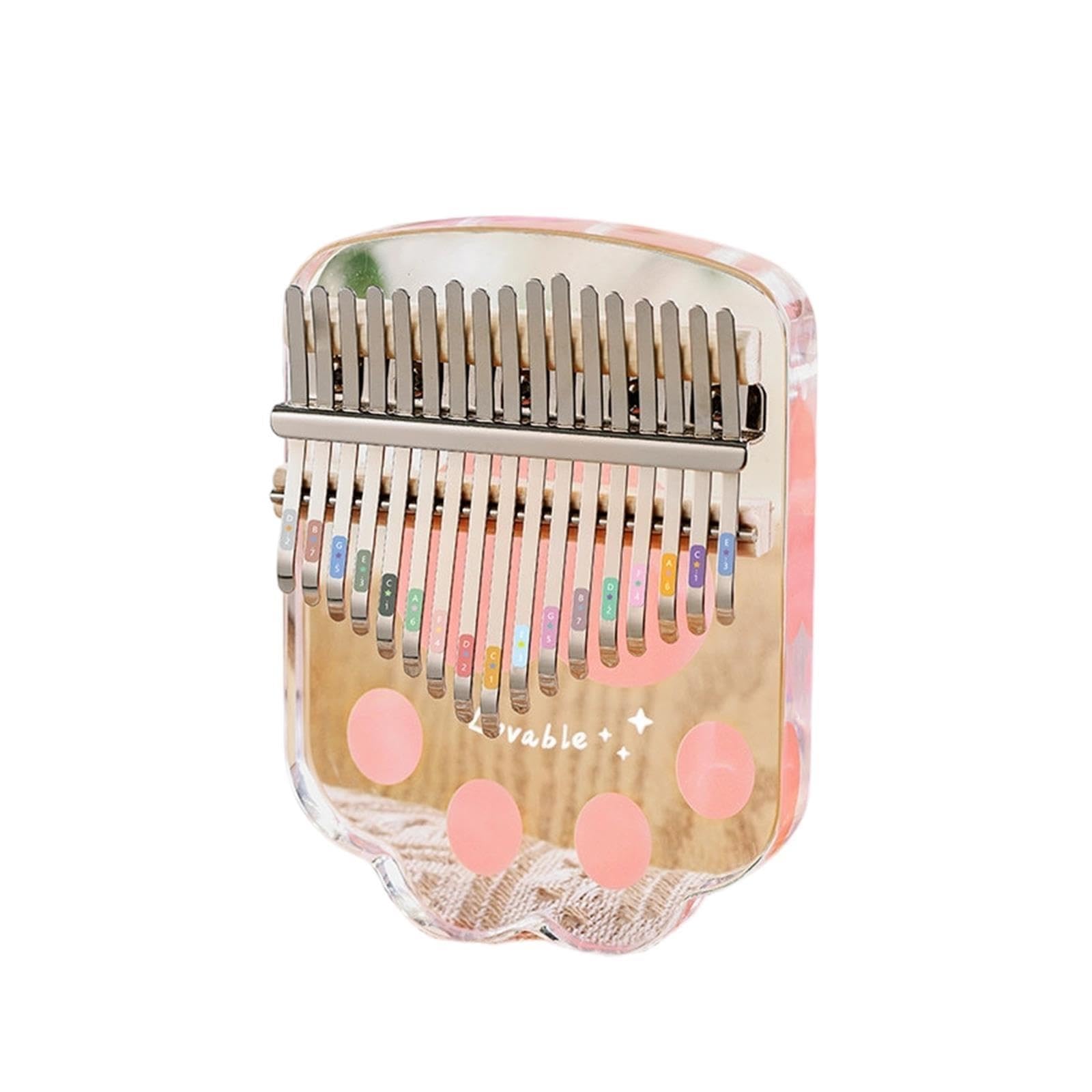 Solidna Kalimba 17-tonowa Kalimba Płatkowa