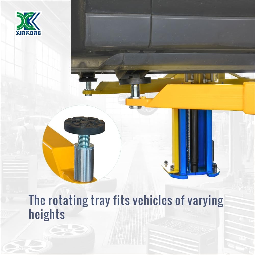 XK-1500L Auto Lift Car Lift 3+3 Enhanced Lifting Arm Capacity 15000 Lbs Overhead Truck Hoist with 36 Months Parts Replacement