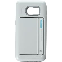 Galaxy S7 Case, VRS Design [Damda Clip][White] - [Wallet Card Slot][Military Grade Drop Protection] For Samsung S7