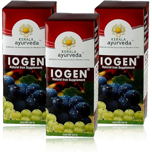 Kerala Ayurveda Iogen Iron Boost 200ml - Anemia Tonic