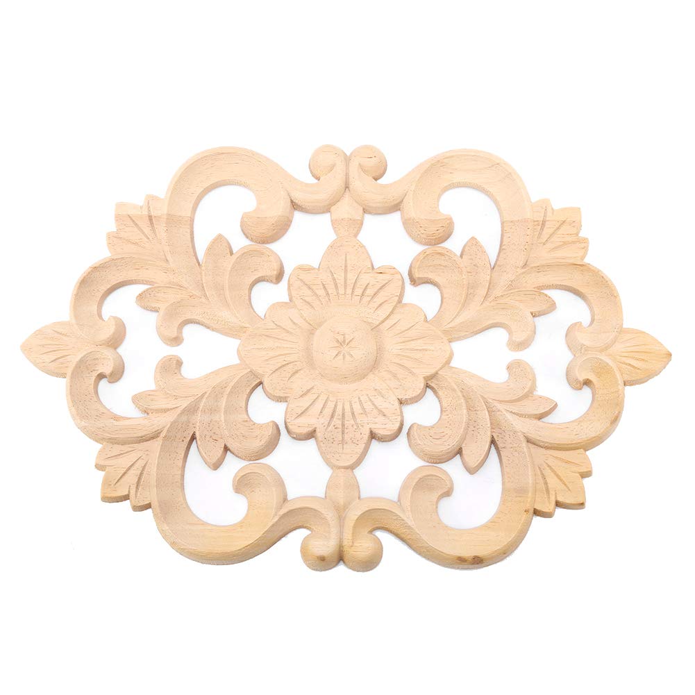 Apliques de madera para muebles y decoración de salones rústicos pack de 2 Fdit 30x19cm
