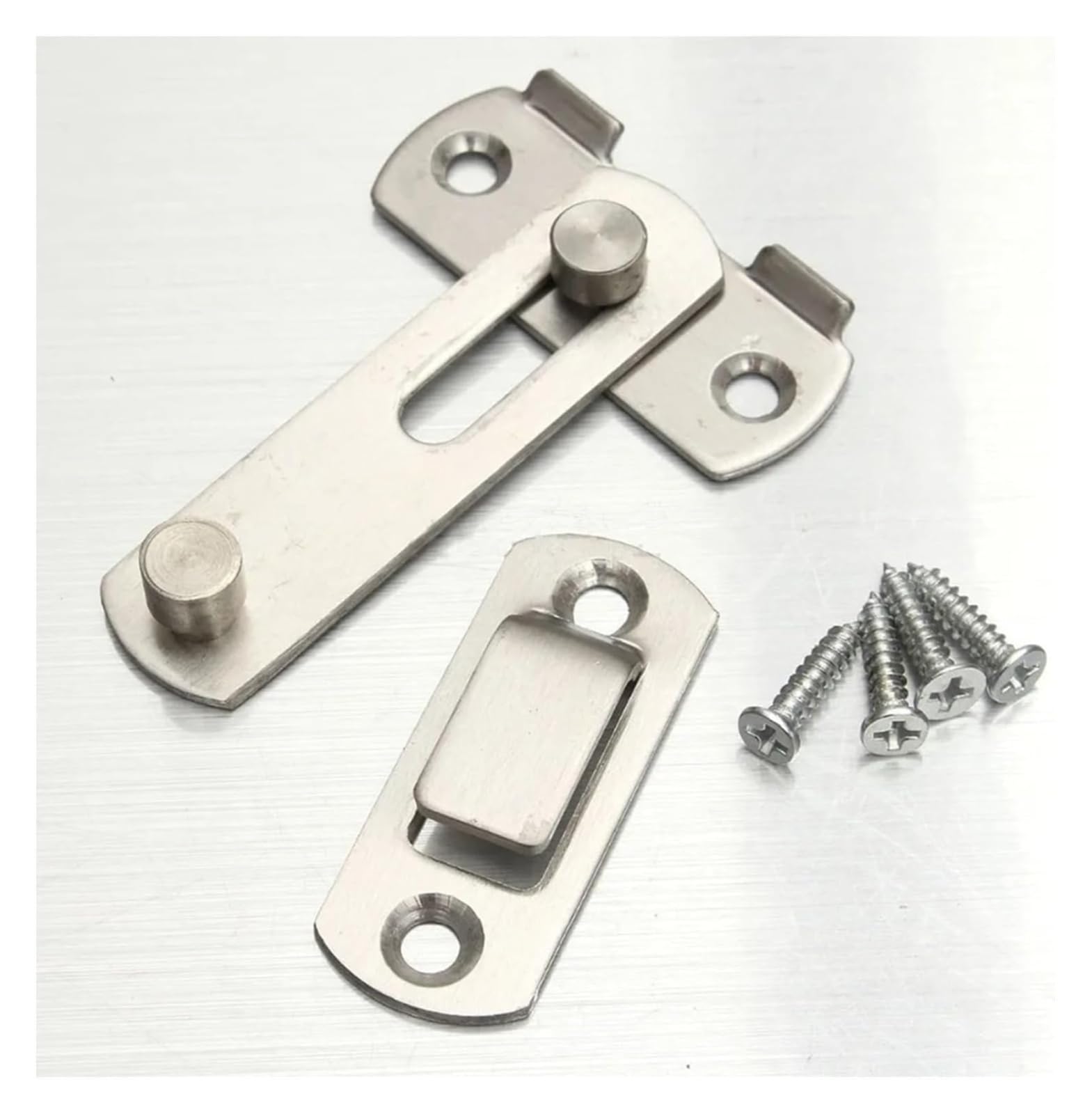 Verrou de porte en acier inoxydable finition premium matériel de fermeture
