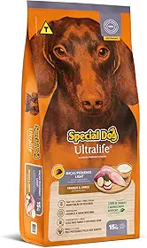 Ração Special Dog Ultralife Light Raças Pequenas Sabor Frango e Arroz 15kg