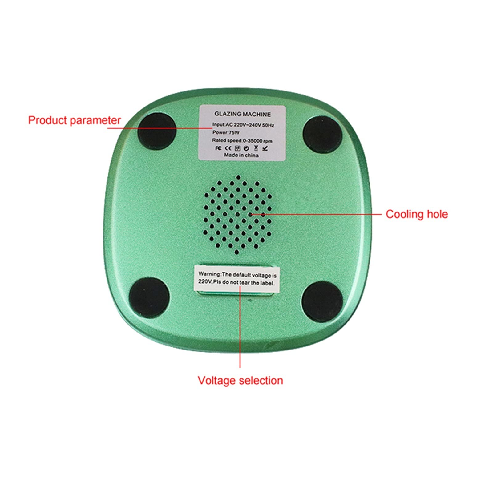 Taladro de uñas eléctrico Torno de clavos 75W 35000 RPM Taladro de clavos eléctrico Potente máquina de manicura Fresadora de clavos de alta velocidad Lijadora de clavos Kit de taladro de cla