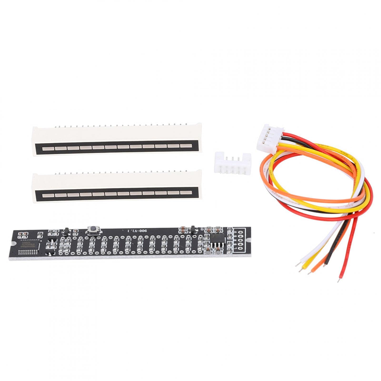 Mini Fai Te Dual 12 Livelli di Musica Stereo Indicatore di Livello dello Spettro Audio Scheda Amplificatore VU Meter con 8 Effetti di Visualizzazione(real-time mode)