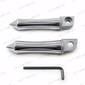 Amazon.com: HTTMT MT255-006- Chrome Foot Peg Rest Compatible
