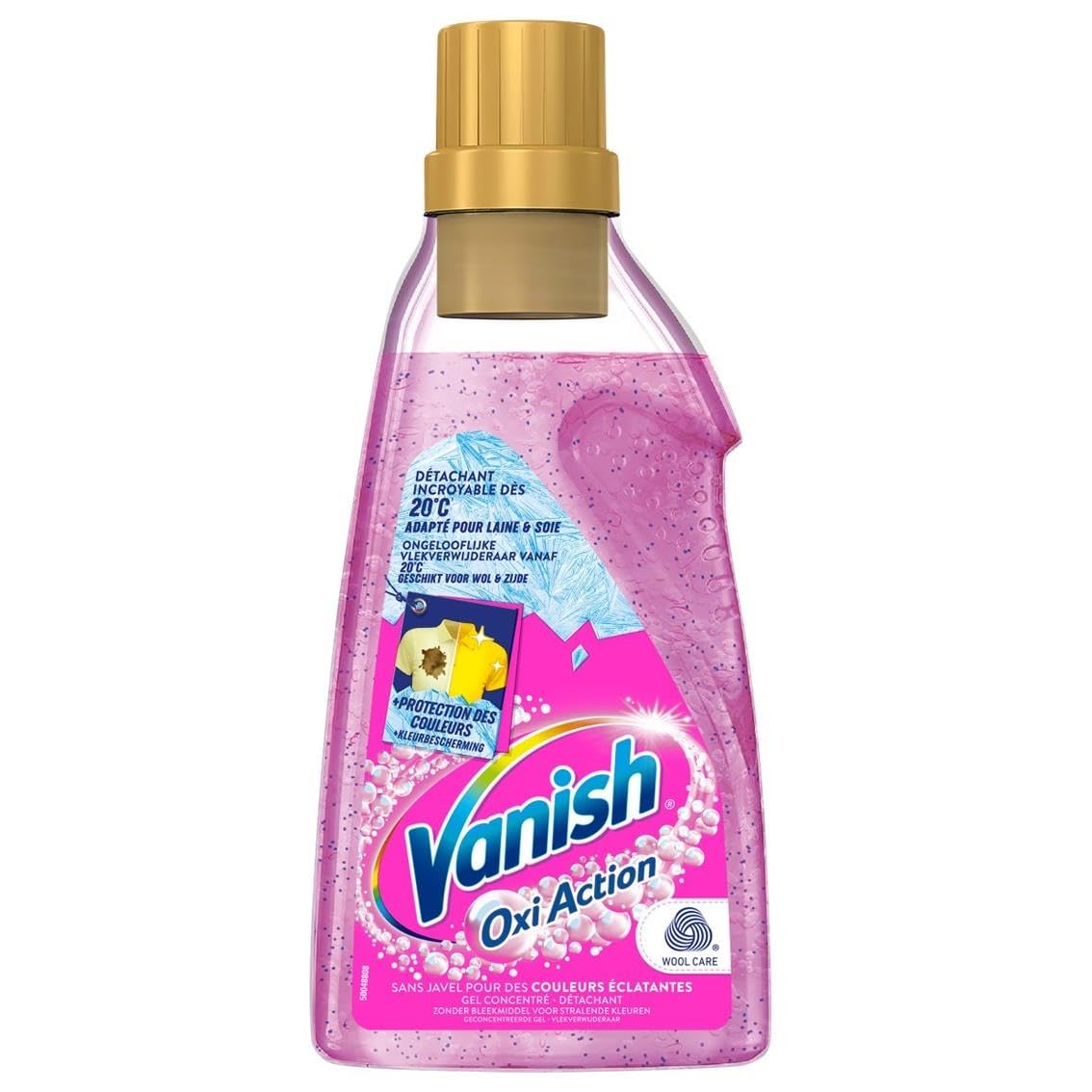Vanish Oxi Action Fleckenentfernergel, 4 x 1,5 l