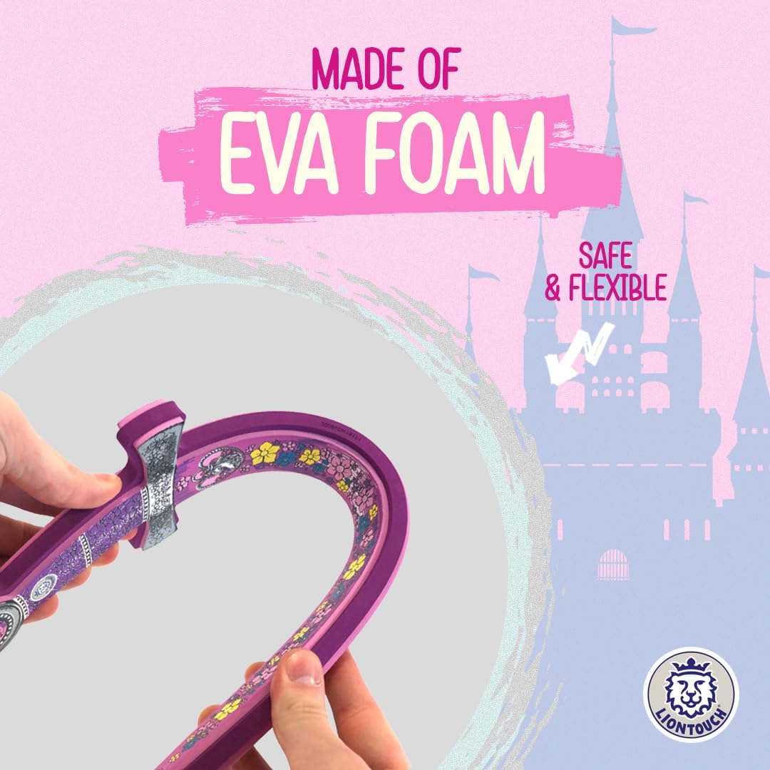 Liontouch - Unicorn Princess Sword for Girls - 3-6 Years | Medieval Style Toy for Pretend Play for Toddlers with Flowers & Gemstones | Safe & Durable Foam Accessory for Royal Dress Up & Costumes - Image 3