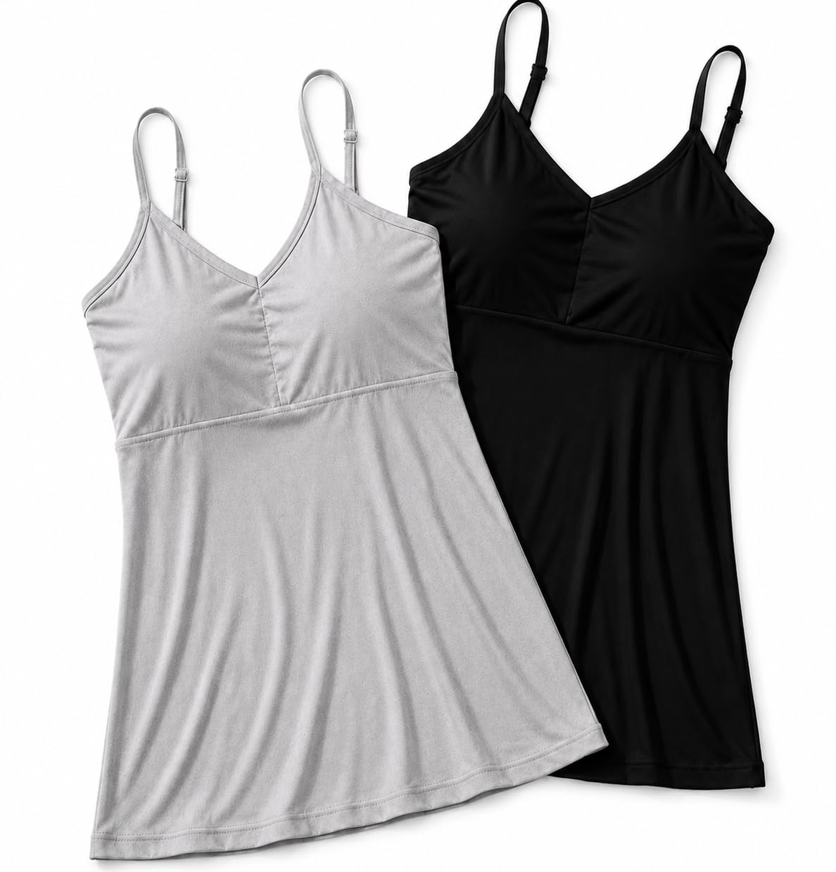 Women Camisole with Built in Bra | Soft Stretchable Padded Cami Top-picture-21