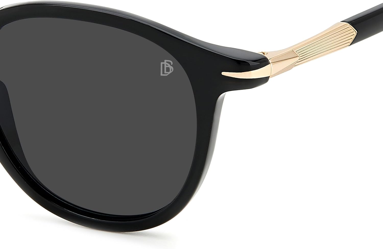 David Beckham Unisex Sunglasses, 2m2/IR Black Gold - Image 4