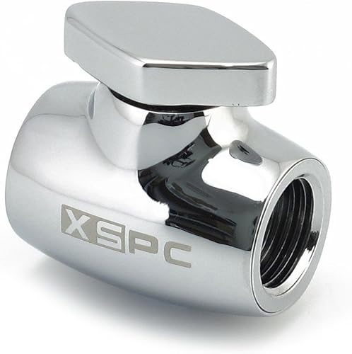 XSPC Válvula de bola G1/4", cromo