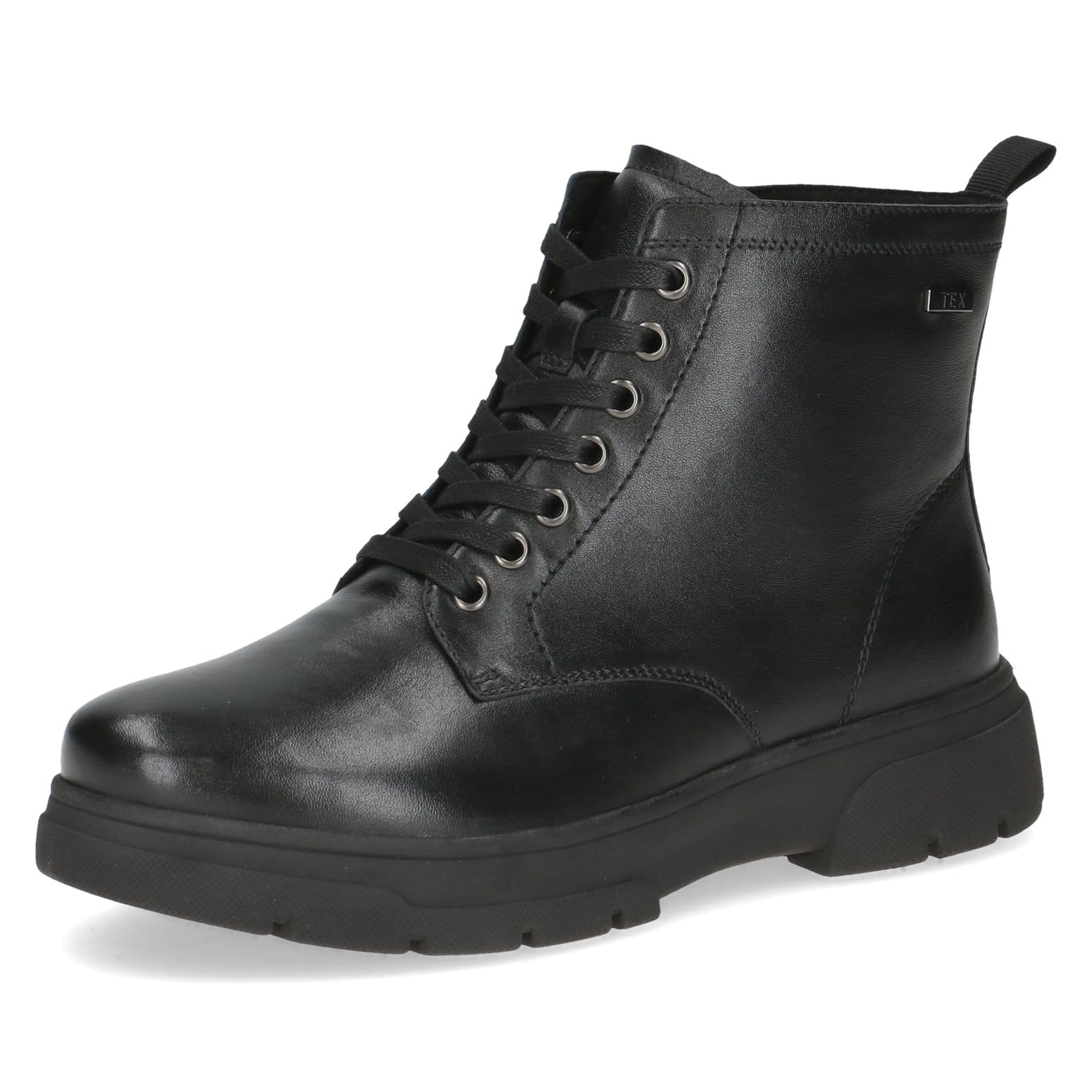 CAPRICE Women's Damen 9-26256-45 Fashion Boot, Nappa Black, 7.5 UK