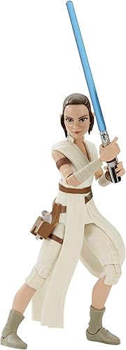 Miniatura 3 de STAR WARS Galaxy of Adventures The Rise of Skywalker Rey Figura de acción de 5 pies con divertido movimiento de acción de sable de luz