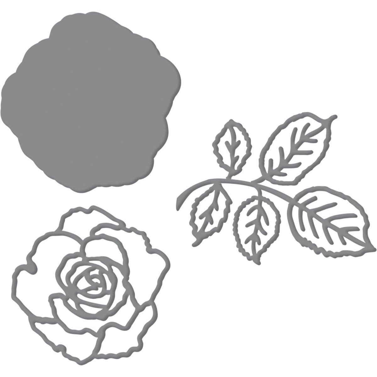 Impression Die - Rose Cutting