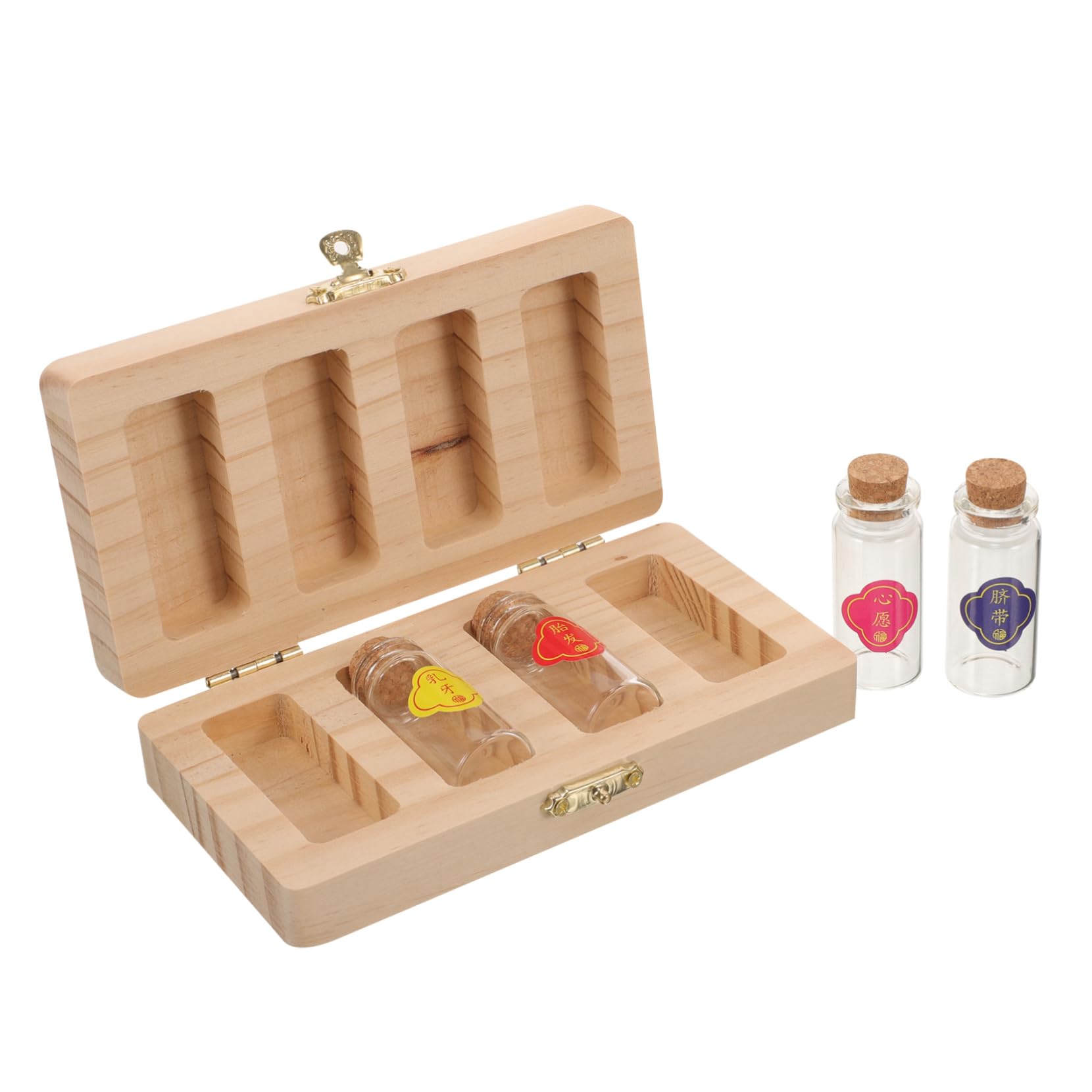TOYANDONA 4juegos Caja De Recuerdo Para Dientes De Niño Niña Organizador De Recuerdos De Dientes Infantiles Recipiente Para Guardar Memorias Infancia