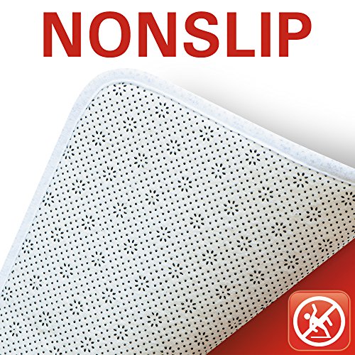 Tatkraft Bath Mat, Microfibre, 50 x 80 cm