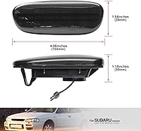 Vista 7 de NJSBYL Impreza - Lámparas LED de marcador lateral para Subaru Impreza L LS Outback RS 1993 1994 1995 1996 1997 1998 1999 2000 2001