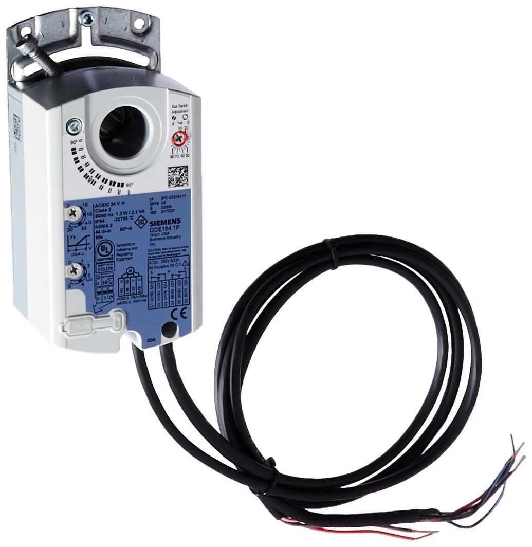 Siemens GDE164.1P Actuator non-spring return PLENUM 24/108CH 5NM