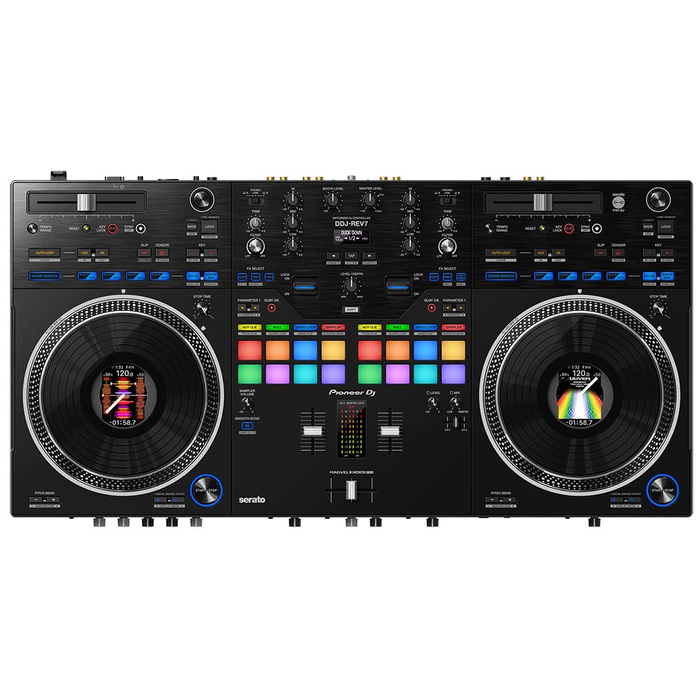Pioneer DJ コントローラー ヘッドフォン付き Amazon | PIONEER DJコントローラー DDJ-REV7 + ヘッドホン KHP-001 +