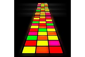 Blacklight Neon LED Dance Floor for Glowing Parties