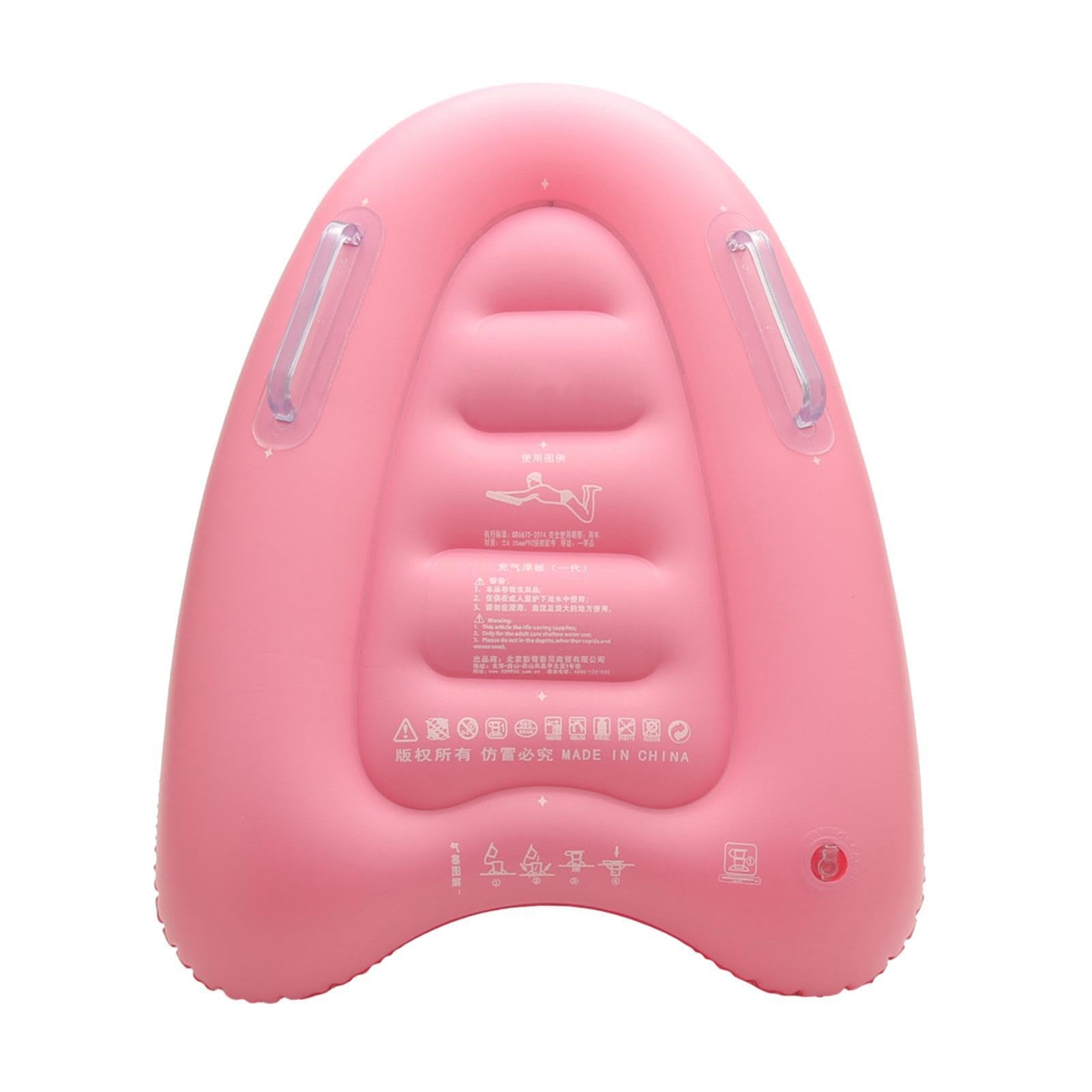 Tablas De Boogie Inflables para Niños, Tabla Bodyboard De Surf Hinchable con Asas para Natación Surf Playa, Bodyboard Inflable para Niños, Tablas De Natación Flotador De Piscina para Niños