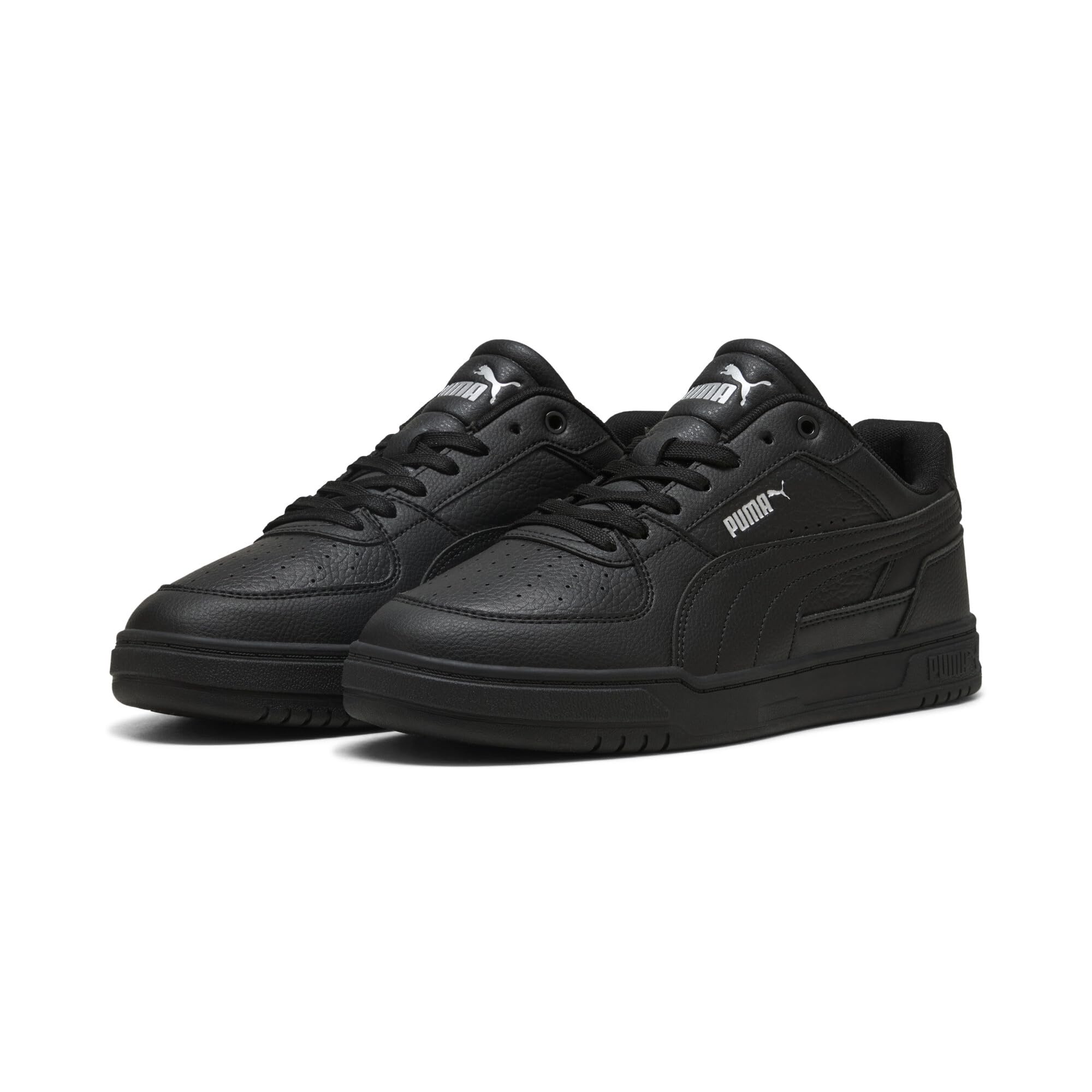 PUMA Unisex CAVEN III Sneaker, Black Silver White, 8.5 UK
