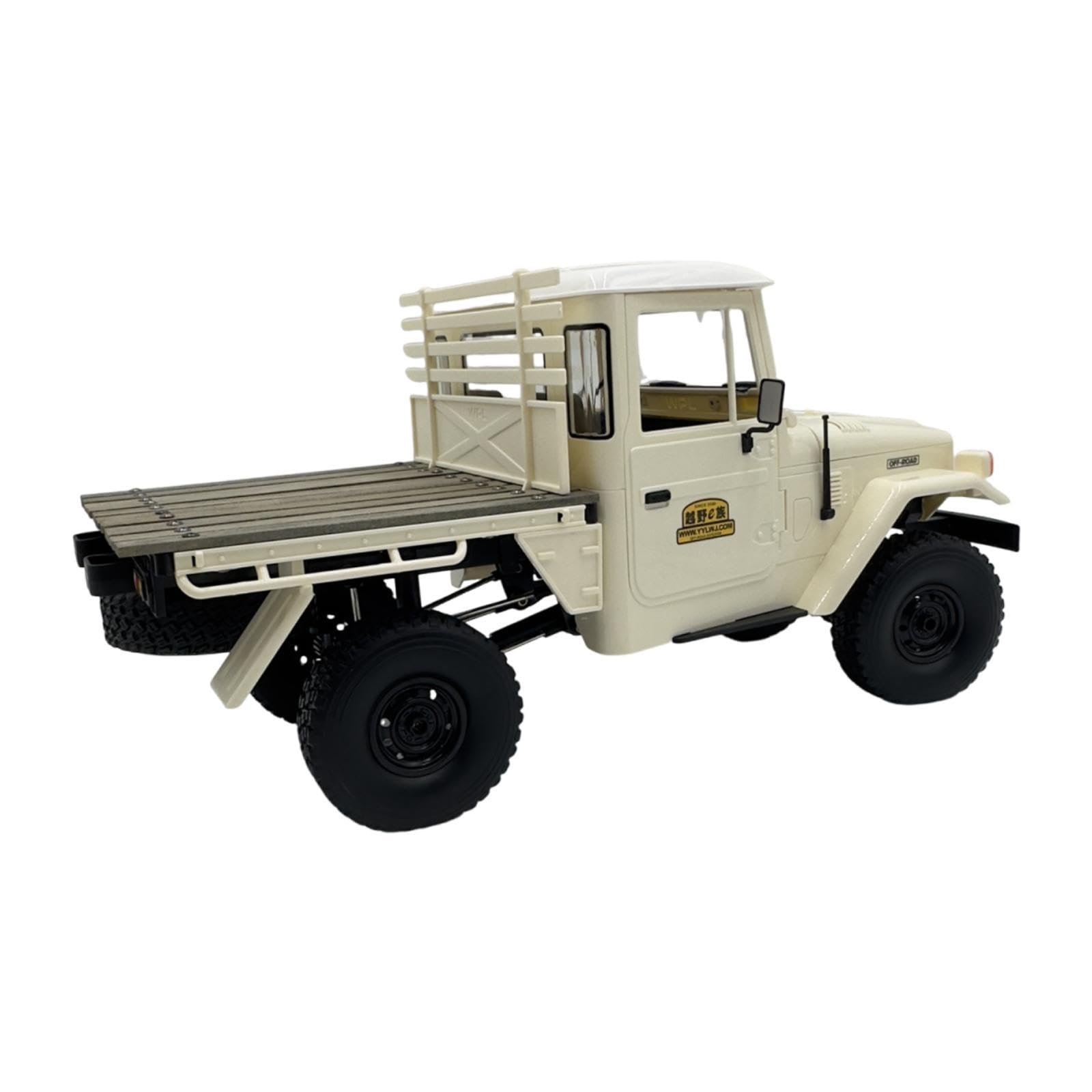 Coche Teledirigido Todoterreno a Escala 1/16 con Protección de Carga Y Motor Eléctrico.