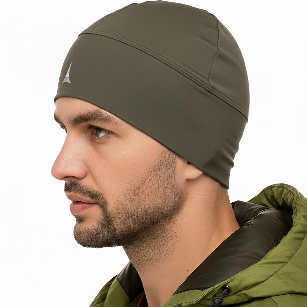 - Helmet Liner Sweat Wicking Skull Cap Beanie. Ultimate Performance Moisture Wicking. Fits Under Helmets