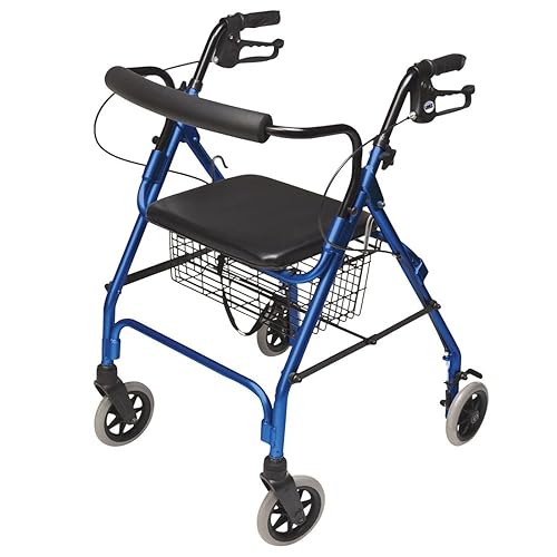 Andador con ruedas Lumex Walkabout, Azul, 1