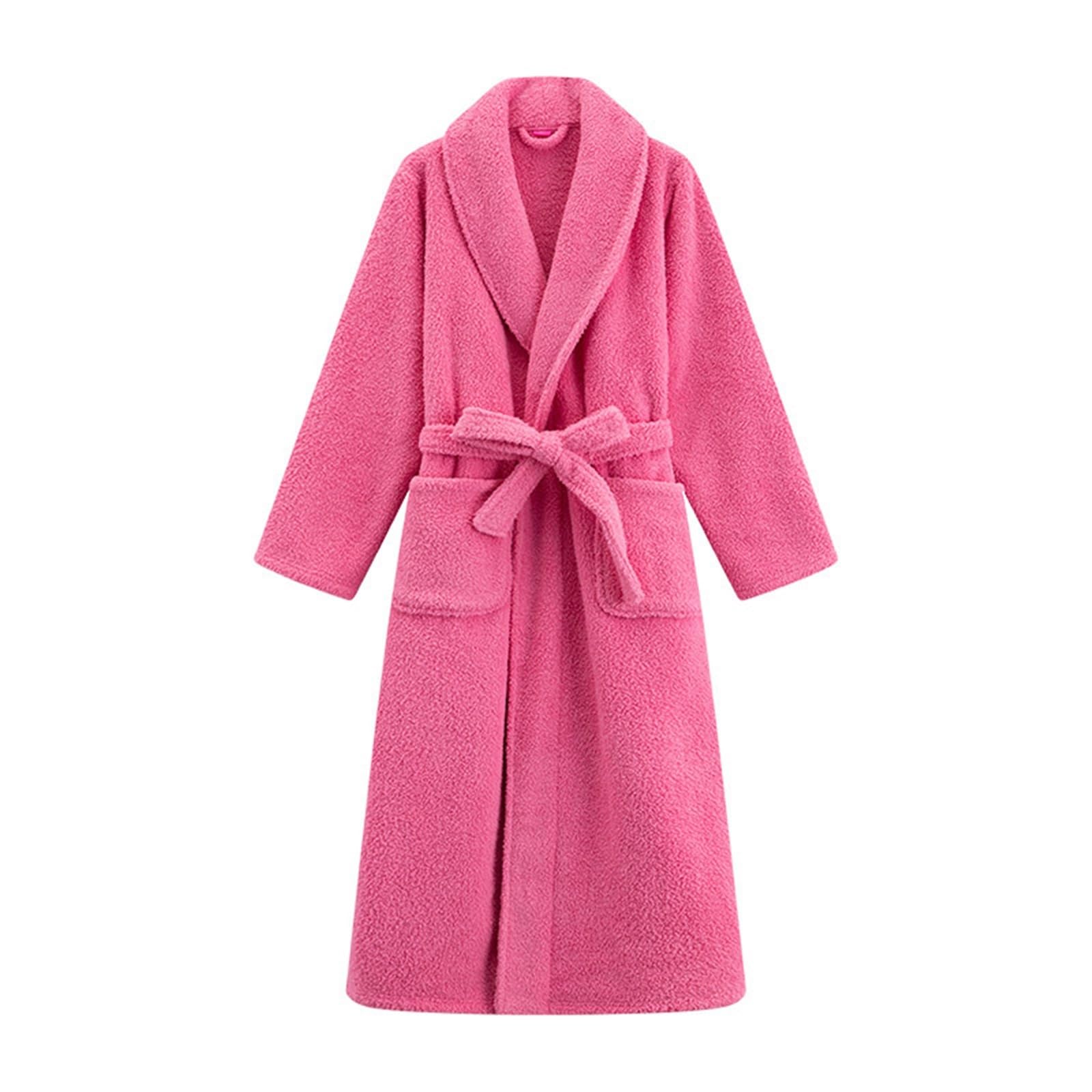 Albornoz de forro polar for mujer, albornoz suave for mujer lindo
