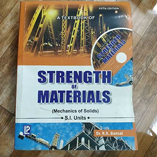 Strength of Materials by Dr RK Bansal Amazon.in Books