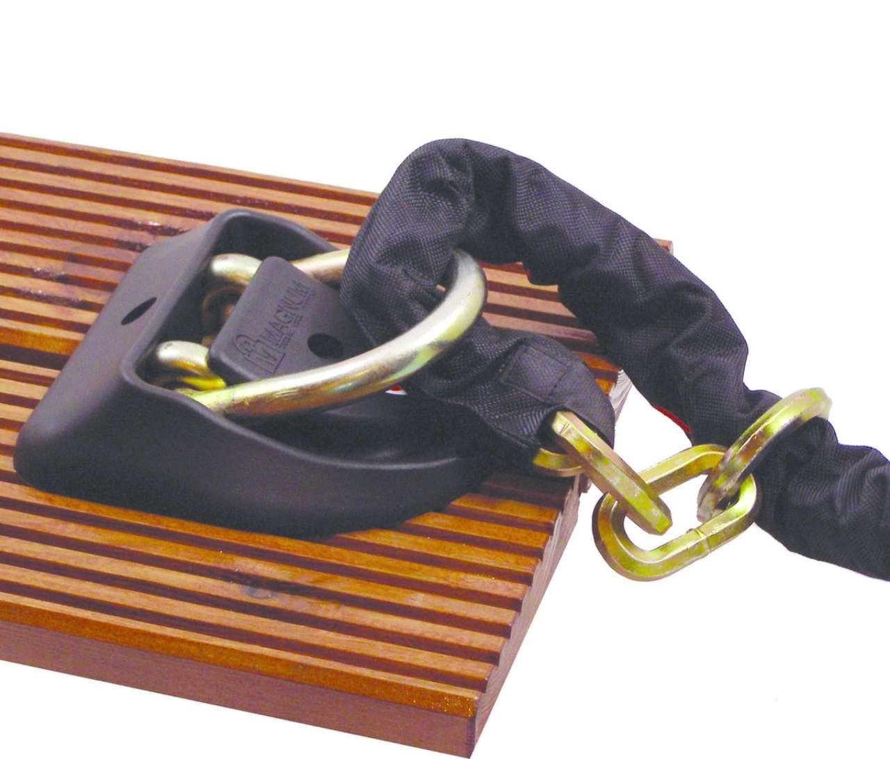 merk 090-080 DoubleLock Dock Lock, Nero