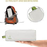 Vista 2 de ATEPA Catres de camping plegables ultraligeros para mochileros, cama de dormir ligera y compacta para adultos para viajes al aire libre, césped